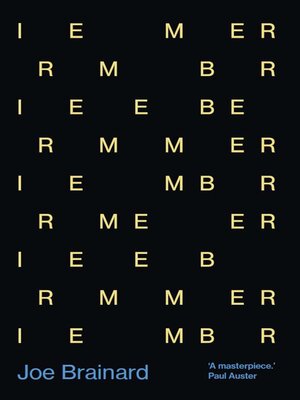 cover image of I Remember